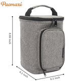 PACMAXI Carrying Bag for Waterpik Water Flosser, Portable Storage Bag for Water Flosser and Accessories Suitable for Travelling, Trips, Camping (Grey)