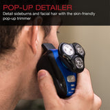 Remington XR1400 Verso Wet & Dry Men's Shaver & Trimmer Grooming Kit, Men's Electric Razor, Facial Cleaning Brush, Beard Trimmer