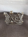 Sunshinesmile Bride Princess Bridal Wedding Party Baby Rhinestone Full Circle Round Mini Crown Tiara