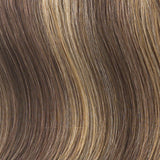 11" Wonderfully Curly CanDo Combs Color Brown Blonde - Toni Brattin Wigs Clip in Pony Big Curls Changelite 100% Heat Friendly Synthetic Natural Healthy Bollo de pelo updo Bundle MaxWigs Hairloss Booklet