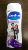 Vaseline Itch & Dandruff-Free Milk Nutrient Shampoo 275mL