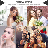 5 Pairs Magnetic Eyelashes With Eyeliner Natural Look Kit, 5D Reusable Waterproof No Glue Reusable Silk False Lashes with 2 Tubes of Magnetic Eyeliner Kit and Tweezers