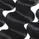 9A Brazilian Body Wave Hair Bundles 100% Human Hair 3 Bundles Body Wave Unprocessed Virgin Weave Hair Human Bundles Natural Color (16 18 20)