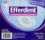 Efferdent Anti-bacterial Denture Cleanser, 2-Pack