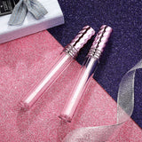 14 Pieces Lip Gloss Tube 4 ml Empty Lip Gloss Bottle Refillable Lip Balm Bottle Container for DIY Lip Gloss, Lip Balm, Cosmetic, Toiletry (Purple)