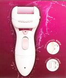Merchi Electric Foot Callus Remover Foot Grooming Kit Includes Rechargeable File Stainless Steel Cuticle Pusher Toe Separators Foot Salt And Creme