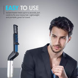 Cutie Academy Electric Beard Straightener for Men - Professional Quick Styling Comb for Frizz