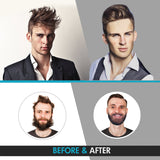 Cutie Academy Electric Beard Straightener for Men - Professional Quick Styling Comb for Frizz