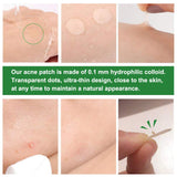 ELAIMEI Acne Pimple Healing Patch - Invisible, Blemish Spot, Hydrocolloid, Facial Stickers, Two Sizes, Blends in with skin (120 Patches, 5 Pack)