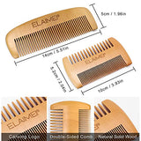 Beard Grooming&Trimming Gift Kit For Men,Mustache Care Beard Oil Balm Brush Comb